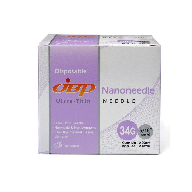 Наноиглы JBP 34G/6mm (5 шт.) 
