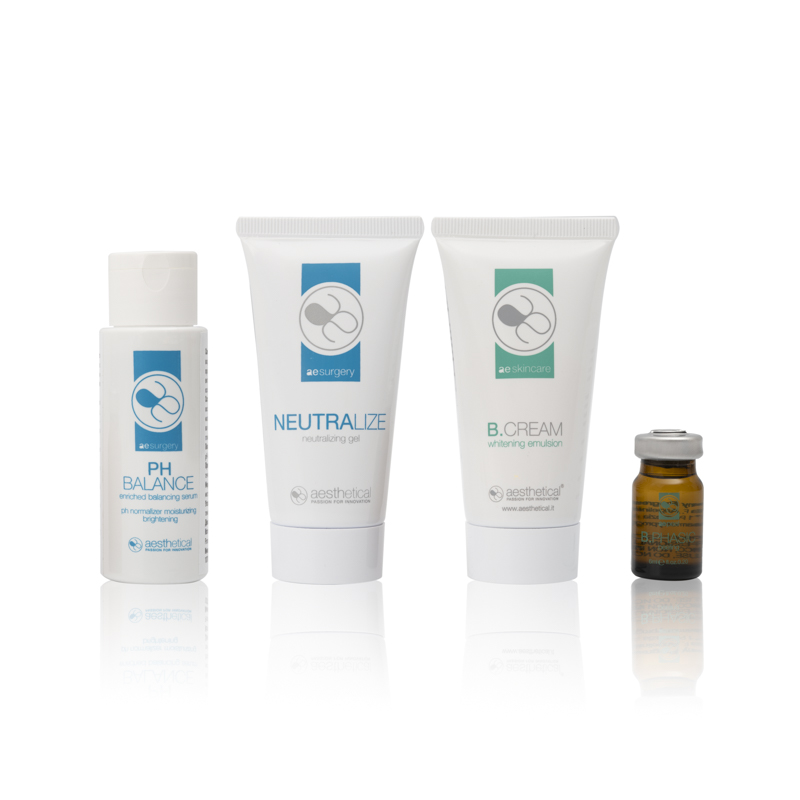 Мини-набор (MiniKit) B.PHASIC - профессиональный стандарт в борьбе с мелазмой и гиперпигментацией (на 5+ процедур). 