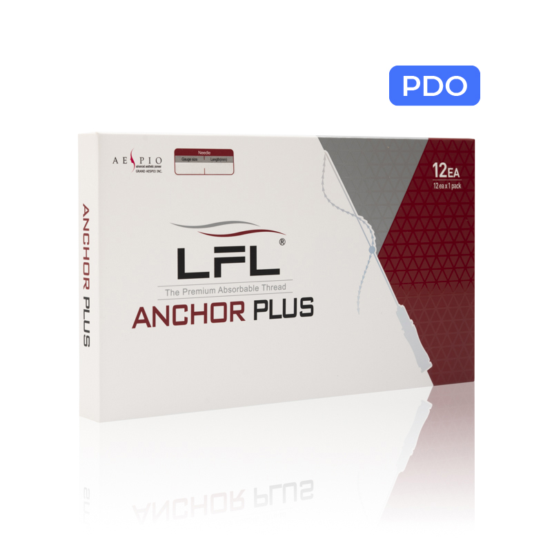 Мезонити Anchor PLUS с двумя последовательными с зубцами на канюле PDO 19G x 100 мм (12 шт.) 